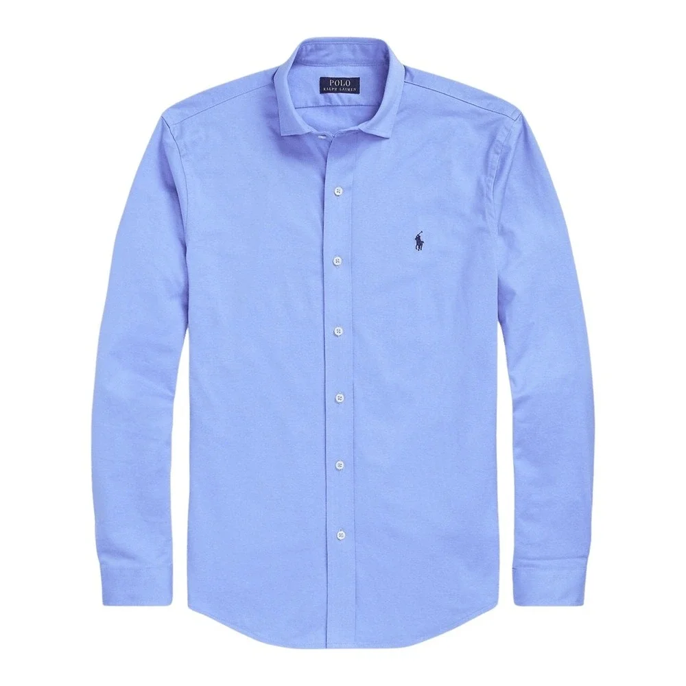 Polo Ralph Lauren Blue 100% Cotton Casual Long Sleeve Button Up Shirt
